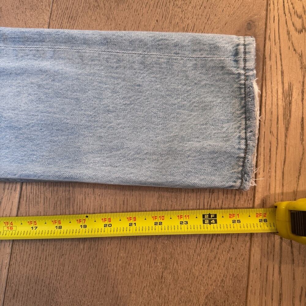 Agolde Riley High Rise Cropped Jeans Size 25 - Picture 13 of 16